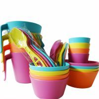 韓國(guó)進(jìn)口旅行環(huán)保餐具套裝 戶外生活與環(huán)保理念的完美融合